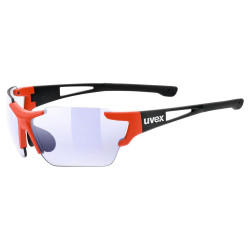 Brýle UVEX Sportstyle 803 Race Variomatic - black-red mat